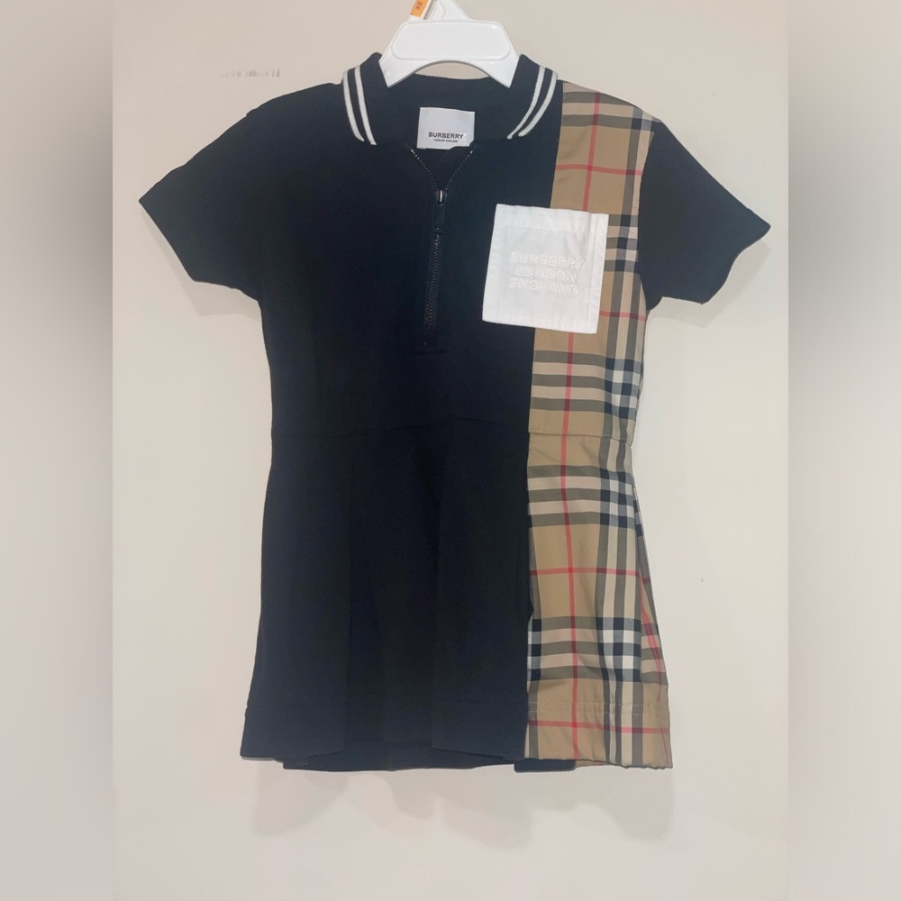 Baby girl Burberry polo dress.